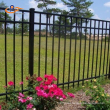 Garden Home Use Curved Wrought Iron Fence Panel